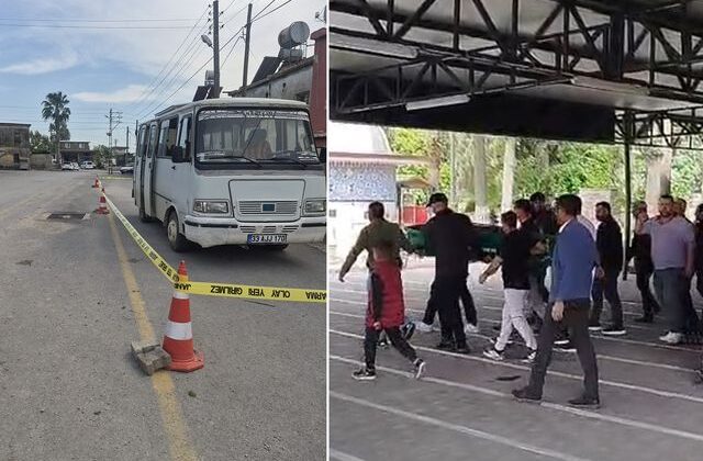 Kaybettiği oğluna cenazede veda etti, sonrasında gözaltına alındı