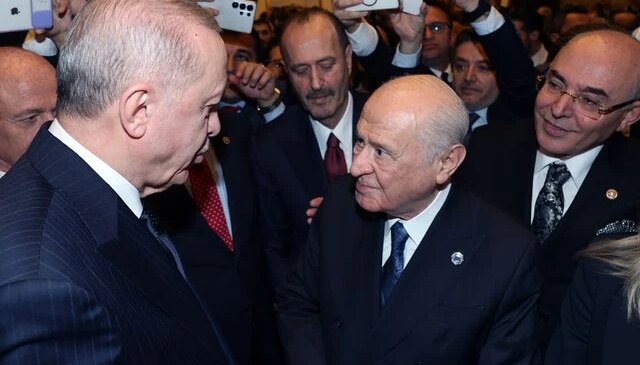 Bahçeli ile sohbet eden Erdoğan’dan “yağmur” sorusuna dikkat çeken yanıt