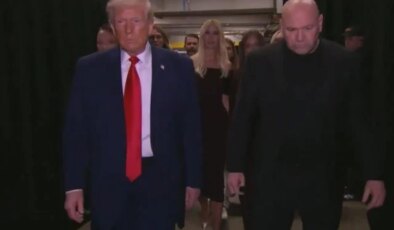 Barış masası çökerken Trump bakın nerede görüntülendi