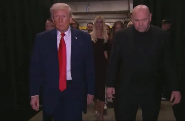 Barış masası çökerken Trump bakın nerede görüntülendi