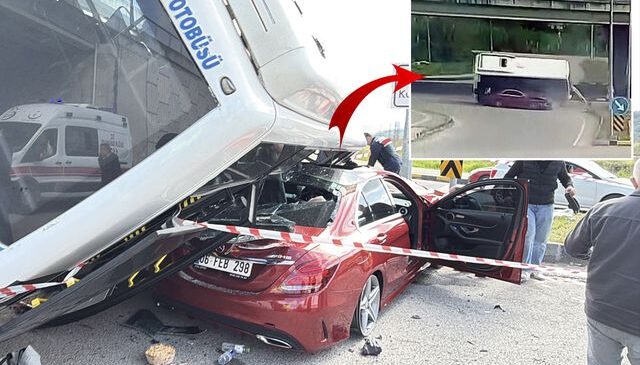 Bartın’da 44 kişinin yaralandığı kazanın görüntüleri ortaya çıktı