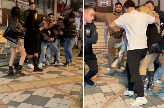 Bartın’da iki grup arasında “Kıza laf attın” kavgası