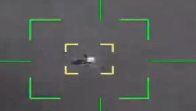 Basra Körfezi’nde düşürülen ABD uçağının şok görüntüleri yayınlandı