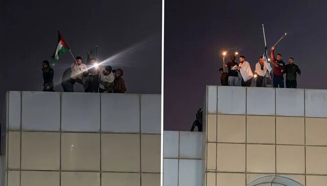 Basra’da Kuveyt Konsolosluğu’na gece yarısı baskını: Öfkeli kalabalık bayrağı indirdi