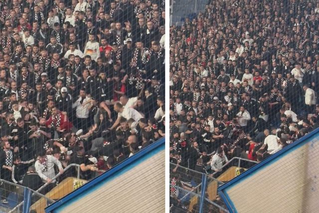 besiktas taraftarlari derbiyi birakip birbirini 875091ea13 o