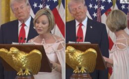 Beyaz Saray’da olay görüntü! Ruhani danışmanı, Trump’ı Hz. İsa’ya benzetti