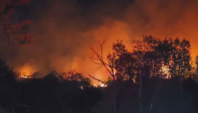 Beykoz’da alevler, soğutma çalışmaları sırasında yeniden yükseldi