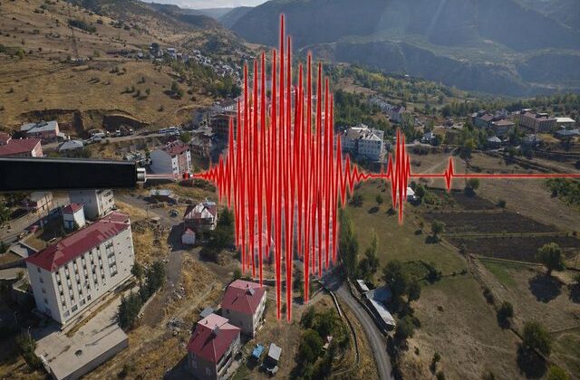 Bingöl’de 4.4 büyüklüğünde deprem