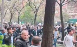 Bir rezillik daha! Dev maç öncesi yine “Zıplamayan Müslümandır” dediler