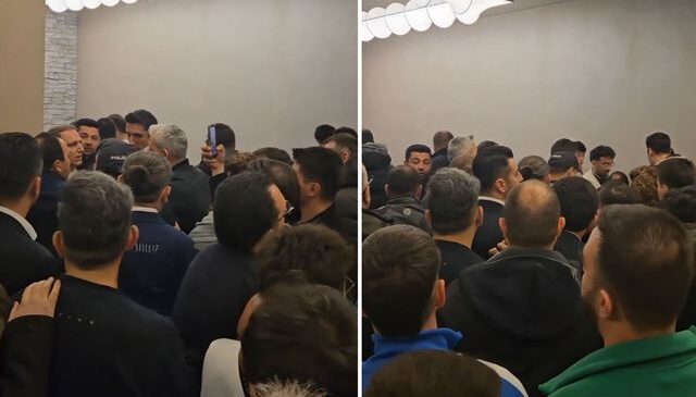 Bir taraftarın Sadettin Saran’a istifa çağrısı yapmasının ardından kavga çıktığı iddia edildi