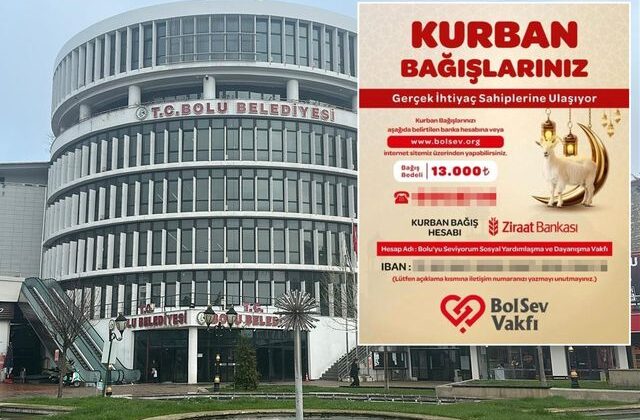 Belediye vakfında kurban bağışı skandalı! Bağışçılara gönderilen mesajlar pes dedirtti