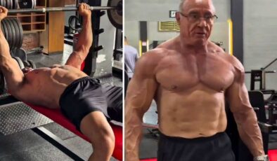 Bu adam 72 yaşında! Videoyu izleyenler “Helal olsun” diyor