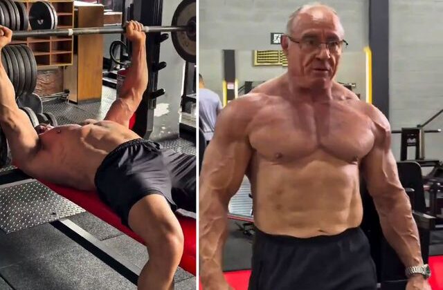 Bu adam 72 yaşında! Videoyu izleyenler “Helal olsun” diyor