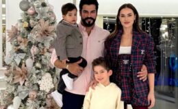 Burak Özçivit ve Fahriye Evcen’den oğullarına gösterişten uzak doğum günü kutlaması