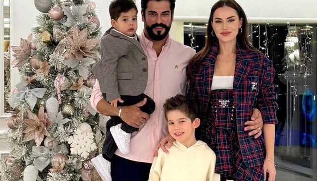 Burak Özçivit ve Fahriye Evcen’den oğullarına gösterişten uzak doğum günü kutlaması