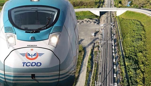 Bursa-Ankara hızlı tren hattında geri sayım başladı