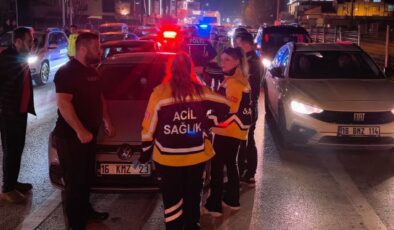 Önce kaza yaptılar, sonra ortalığı karıştırdılar