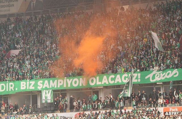 Bursaspor’a yarım milyon lira ceza
