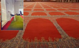 Cami içerisinde uygunsuz görüntüler! Meselenin aslı ortaya çıktı
