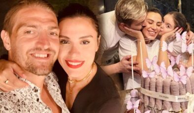 Caner Erkin’den eşine romantik doğum günü mesajı: Güzellerim her şeyimsiniz