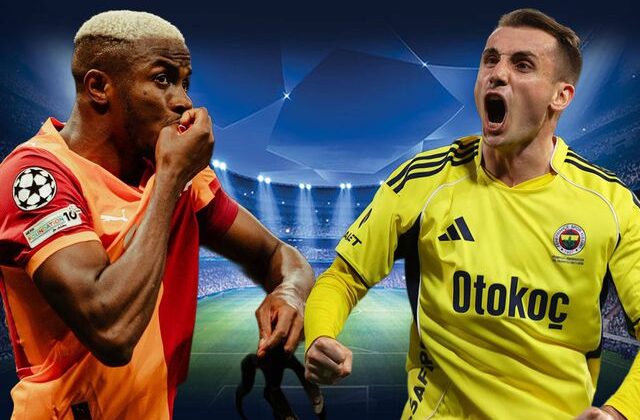 Canlı anlatım: Dev derbide gol perdesi açıldı, kartlar havada uçuşuyor