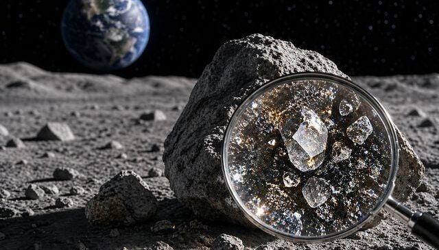 Ay’da yeni keşif! Çinli bilim insanları 2 yeni mineral buldu