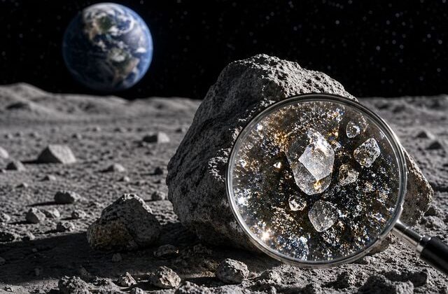 Ay’da yeni keşif! Çinli bilim insanları 2 yeni mineral buldu