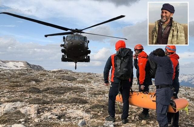 Çiriş bitkisi toplamak için gittiği dağlık alanda hayatını kaybetti