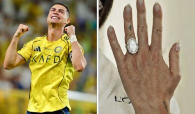 Cristiano Ronaldo’dan nişanlısına servet değerinde yüzük