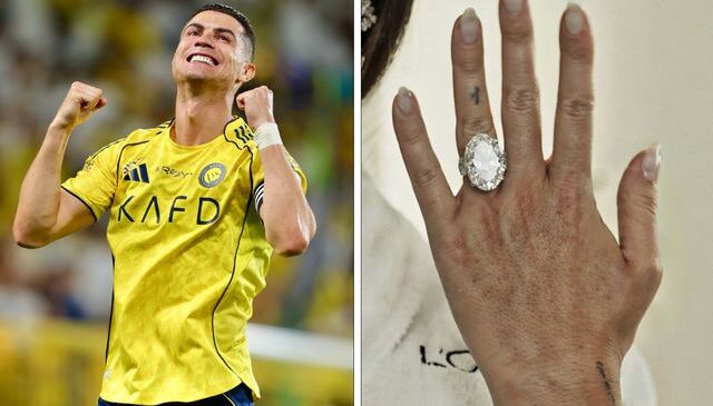 Cristiano Ronaldo’dan nişanlısına servet değerinde yüzük