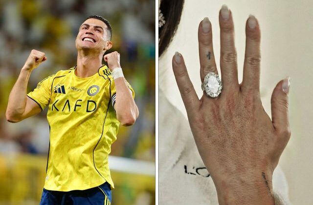 Cristiano Ronaldo’dan nişanlısına servet değerinde yüzük