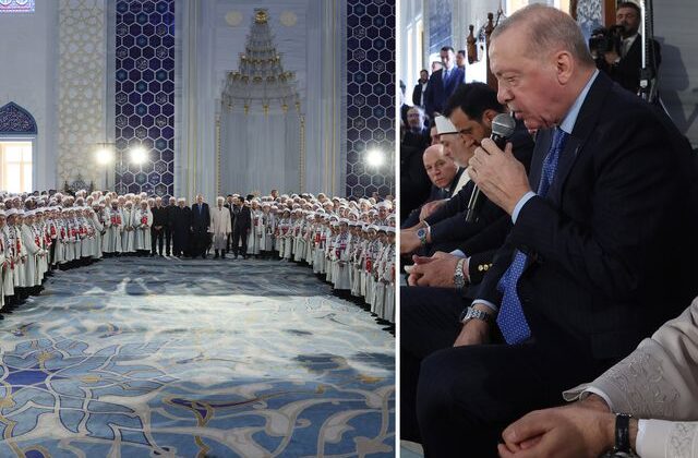 Çamlıca’da tarihi merasim: 333 hafız icazet aldı, Cumhurbaşkanı Erdoğan Bakara Suresi’ni okudu