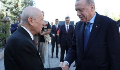 Beştepe’de Erdoğan-Bahçeli zirvesi