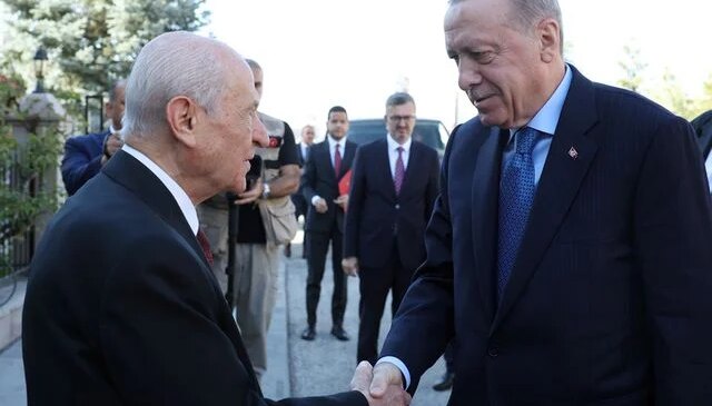 Beştepe’de Erdoğan-Bahçeli zirvesi