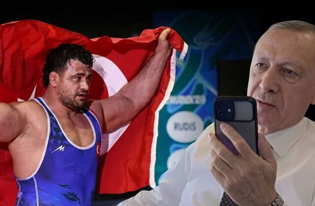 Cumhurbaşkanı Erdoğan’dan 13. kez Avrupa şampiyon olan Rıza Kayaalp’e telefon