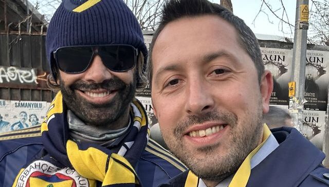 Derbiye bu şekilde geldi! Kim olduğunu tahmin edemezsiniz