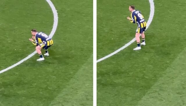 Derbiye damga vuran anlar! Penaltı kaçtı, Kerem Aktürkoğlu yıkıldı