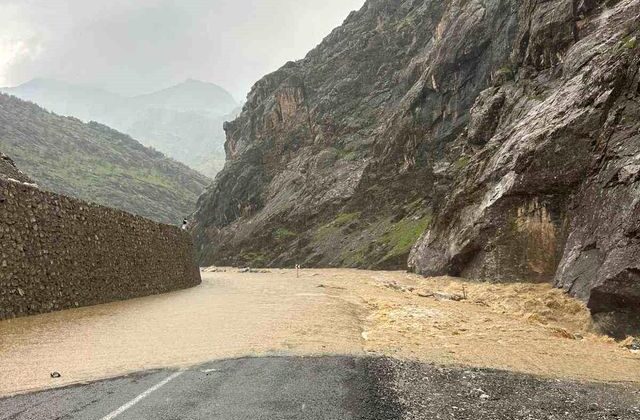 Derecik-Şemdinli kara yolu 2 gündür kapalı