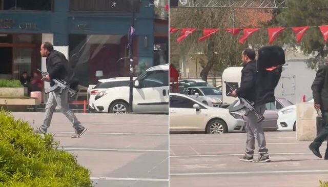 Diyarbakır’da korku dolu anlar! Uzun namlulu silahla ateş açtı