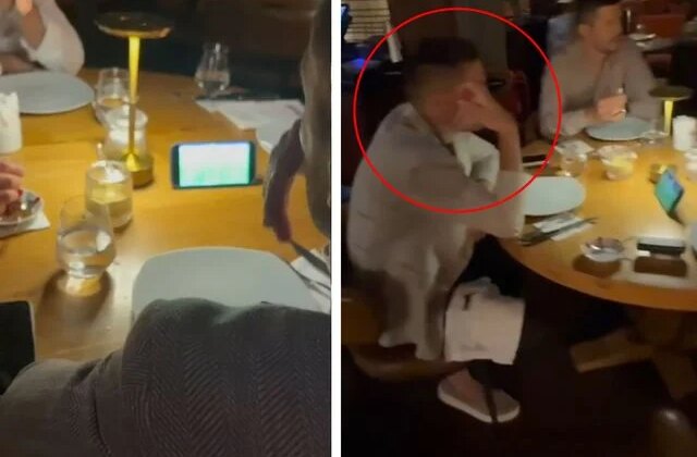 Dusan Tadic, Fenerbahçe-Beşiktaş derbisini telefondan takip etti