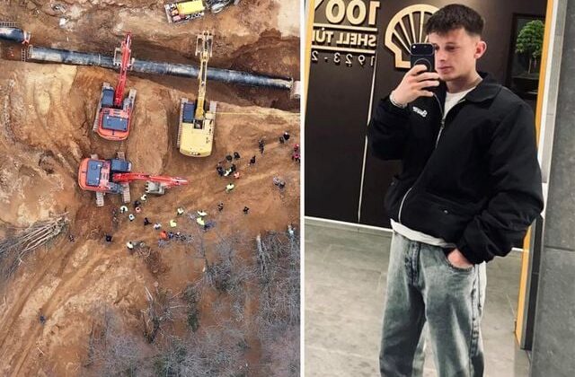 Doğal gaz çalışması sırasında toprak altında kalan 2 işçiden 1’i öldü