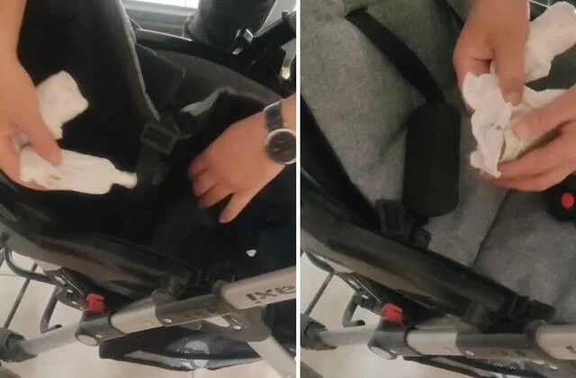 Elazığ’da dilencinin ‘bebek arabası’ hilesi zabıtaya takıldı