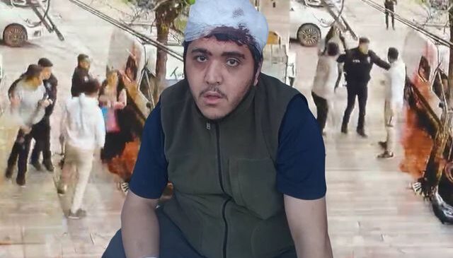 Engelli gence acımasız saldırı! Korumak isteyen anneyi de darp ettiler