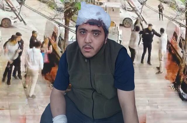 Engelli gence acımasız saldırı! Korumak isteyen anneyi de darp ettiler