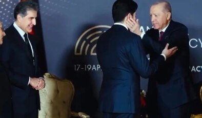 Erdoğan, Barzani’nin oğlunu çok sevdi