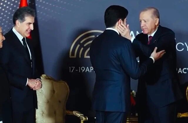 Erdoğan, Barzani’nin oğlunu çok sevdi