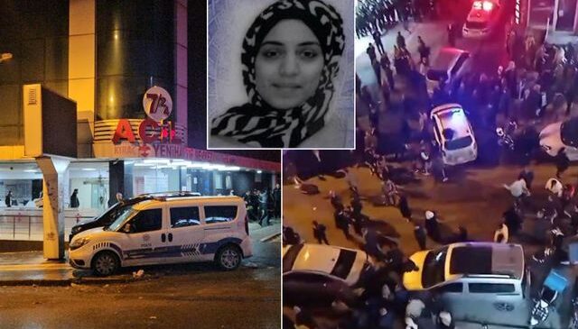 Genç kadın doğumda öldü, yakınları hastaneyi bastı