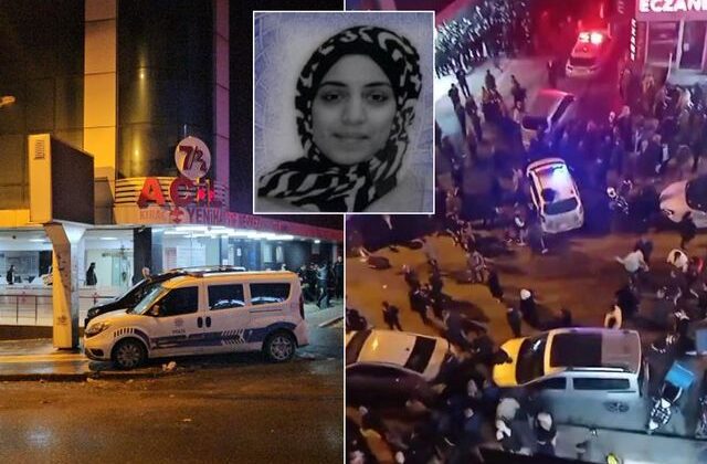 Genç kadın doğumda öldü, yakınları hastaneyi bastı