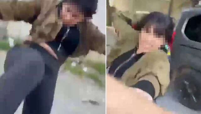 Eski eş tek sözle sinir krizi geçirdi! Kaskla saldırı kamerada