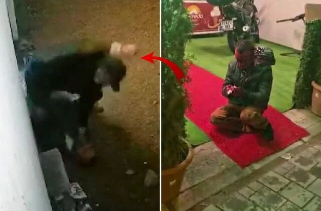Eski eşinin sevgilisini parke taşıyla öldüresiye dövdü! Dehşet anları kamerada
